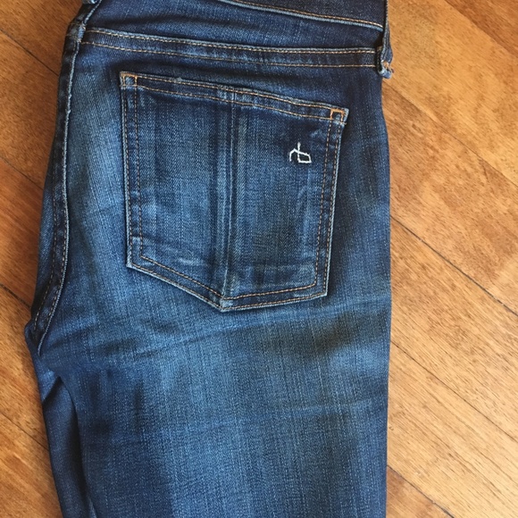 Rag & Bone Size 24 Ripped Skinny Jeans - Picture 2 of 6